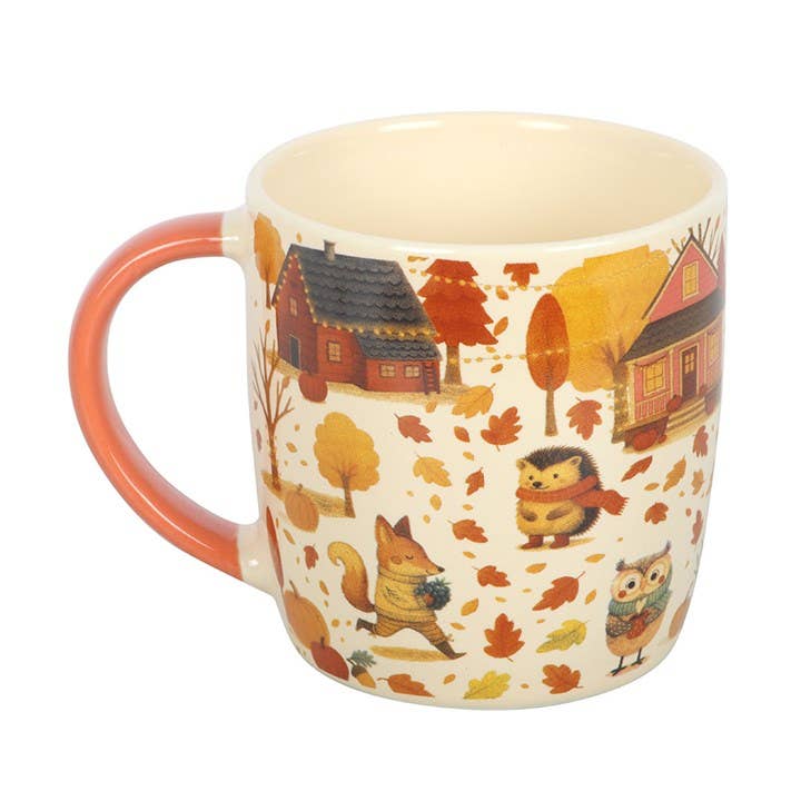Mug & passoire à thé - Douceur d'automne