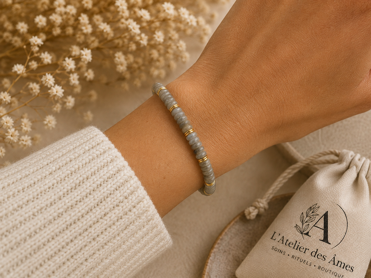 Bracelet Labradorite - Protection & Intuition