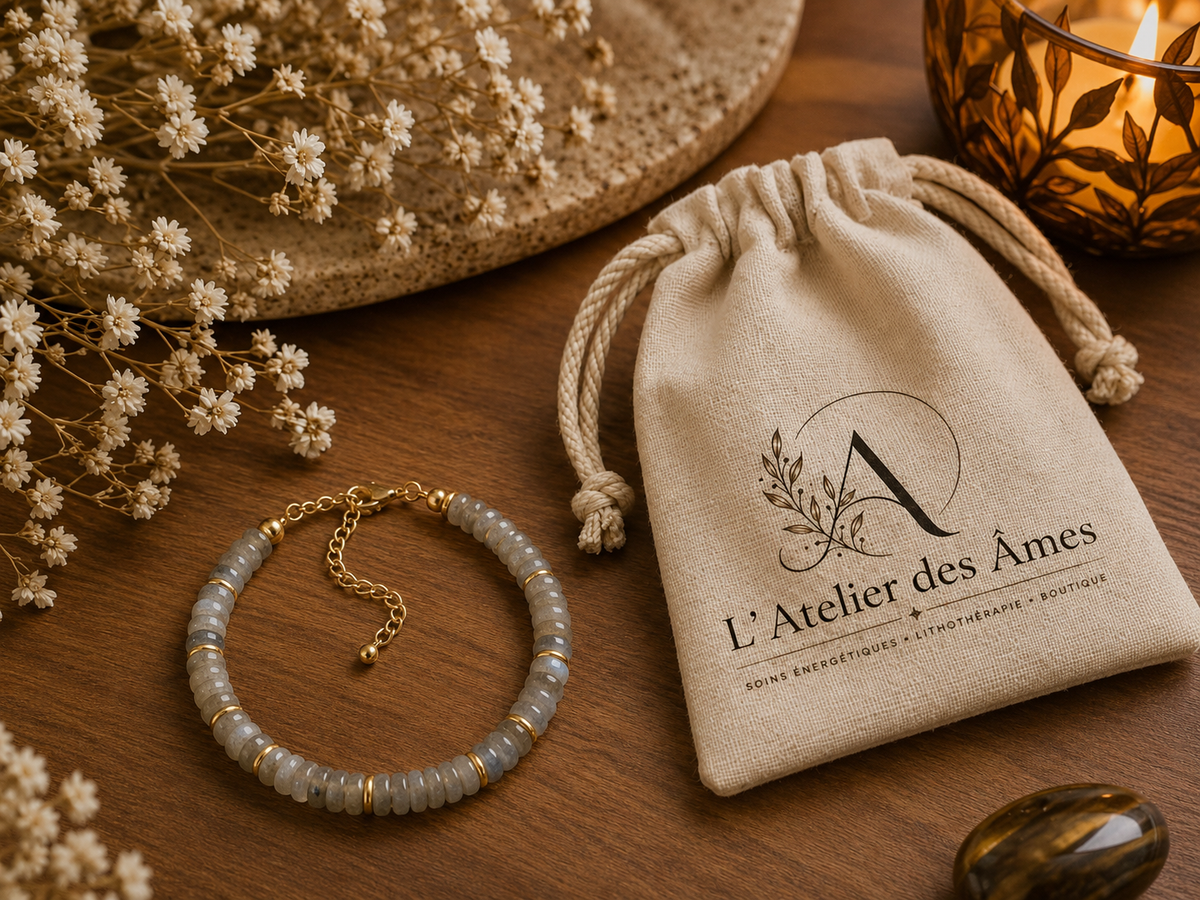 Bracelet Labradorite - Protection & Intuition
