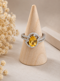 Bague en Argent – Citrine