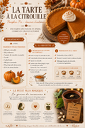 Recette tarte à la citrouille - Douceur d'Automne