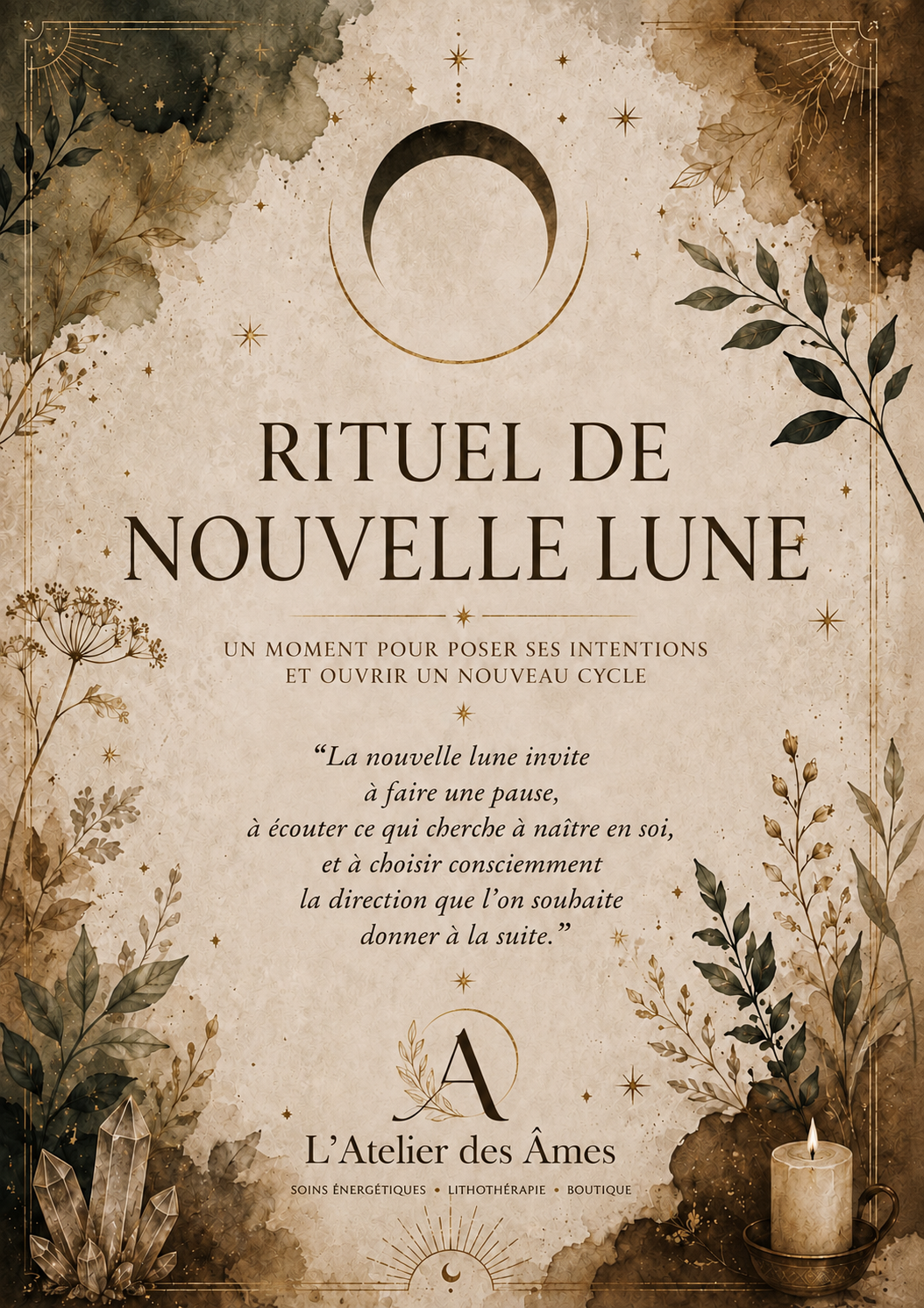 Rituel de nouvelle lune